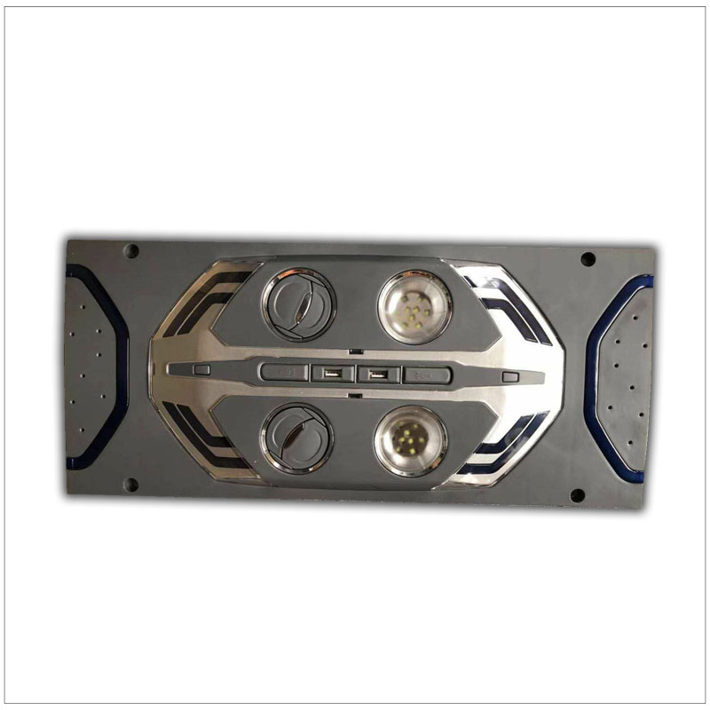 Air-conditioning air outlet for bus with atmosphere light